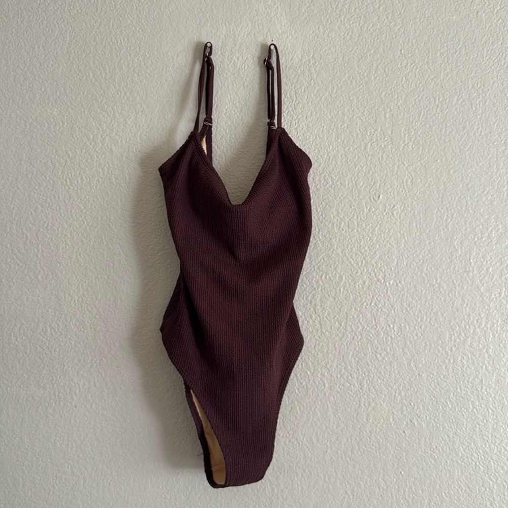 Cotton On Body swimsuit one piece size XS brown